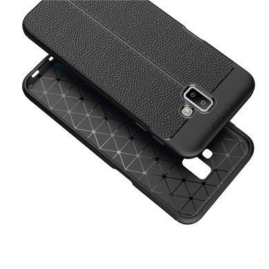 Захисний чохол Leather для Samsung J610 Galaxy J6 Plus 2018 Чорний