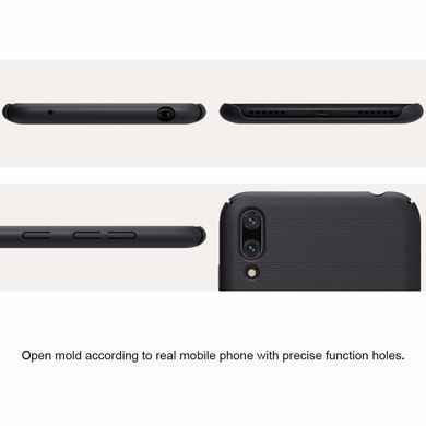 Защитный чехол Nillkin Frosted Shield для Huawei Y7 Pro 2019 Черный