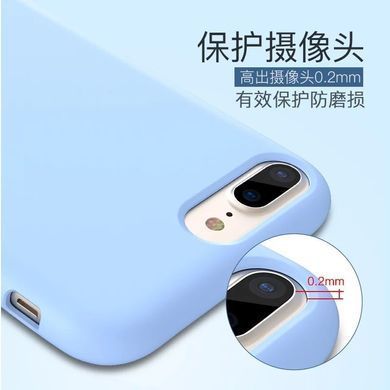 Защитный чехол Original Liquid Case для iPhone 7 Plus / iPhone 8 Plus Голубой