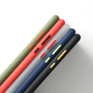 Захисний чохол Сolor Buttons для Xiaomi Mi 10 / Mi 10 Pro Чорний