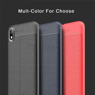 Защитный чехол Leather для Huawei Y5 2019 / Honor 8S Красный
