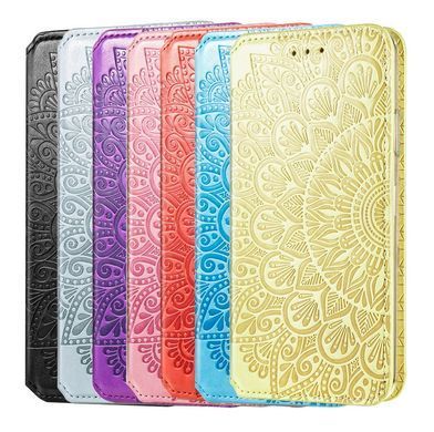 Чехол-книжка Flower Book для Samsung A515F Galaxy A51 2020 Серый