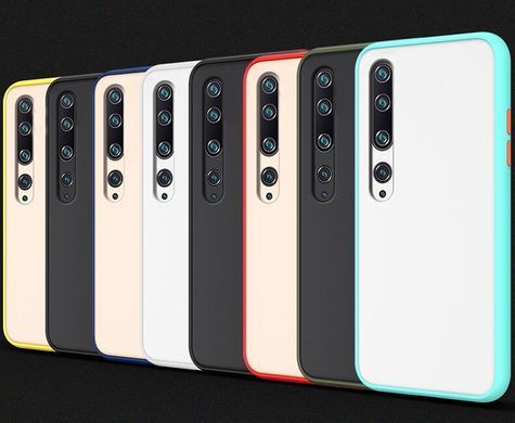Захисний чохол Сolor Buttons для Xiaomi Mi 10 / Mi 10 Pro Чорний