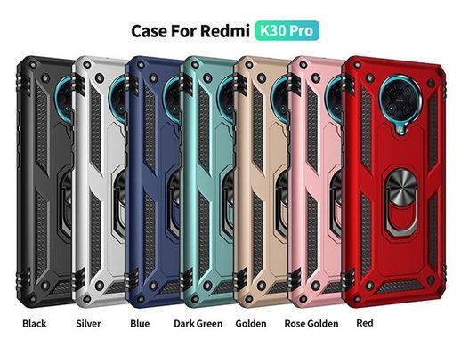 Защитный чехол Kvadrat Ring для Xiaomi Redmi K30 Pro / Poco F2 Pro Черный