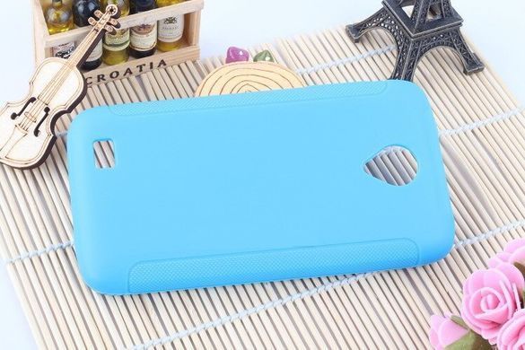 Чехол TPU S-line для Lenovo S750 Синий