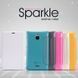 Чехол-книжка Nillkin Sparkle для Nokia X2 Белый