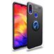 Захисний чохол Color Ring для Xiaomi Redmi Note 7 Pro Чорний / Синій