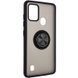 Захисний чохол Ring Buttons для ZTE Blade A51 Чорний