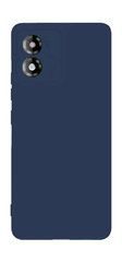 Захисний чохол Liquid Case Full Camera для Motorola Moto E13 Dark Blue