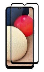 Защитное стекло Full Glue для Samsung A025 Galaxy A02s / M025F Galaxy M02s / A037F Galaxy A03s / A032F Galaxy A03 Core Черный