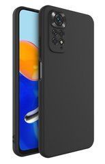 Чехол TPU Matte Full Camera для Xiaomi Redmi Note 11 / Note 11S Черный