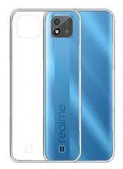 TPU чехол Strong Clear 0,5mm для Realme C11 2021 / С20 Прозрачный