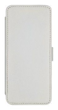Чехол из натуральной кожи Genuine Leather Book для LG E400 / E405 Optimus L3 (без функции подставки) Белый