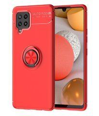 Защитный чехол Color Ring для Samsung A225F Galaxy A22 / M325F Galaxy M32 Красный