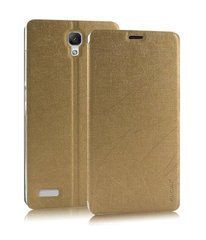 Чехол-книжка Pudini Yusi для Xiaomi Redmi Note Золотистый