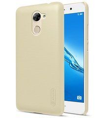 Защитный чехол Nillkin Frosted Shield для Huawei Y7 / Y7 Plus Золотистый