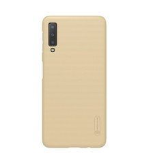 Защитный чехол Nillkin Frosted Shield для Samsung A750 Galaxy A7 2018 Золотистый