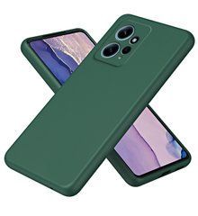 Защитный чехол Liquid Case Full Camera для Xiaomi Redmi 12 Зеленый