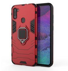 Захисний чохол Strong Guard Ring для Samsung A115F Galaxy A11 / Galaxy M11 Червоний
