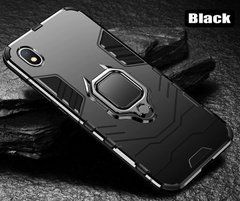 Защитный чехол Strong Guard Ring для Huawei Y5 2019 / Honor 8S Черный