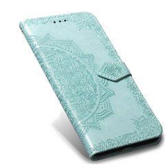 Чохол-книжка Art Book для Xiaomi Redmi Note 9 / Redmi 10X Бірюзовий