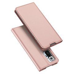 Чехол-книжка Dux Ducis для Xiaomi Redmi Note 10 Pro / 10 Pro Max Розовый