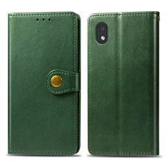 Чехол-книжка Polera Book для Samsung A013F Galaxy A01 Core / M013F Galaxy M01 Core Зеленый