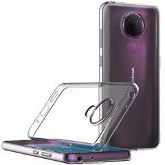 TPU чехол Strong Clear 0,5mm для Nokia 3.4 Прозрачный