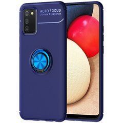 Захисний чохол Color Ring для Samsung A025 Galaxy A02s Синій