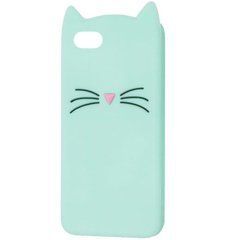 Защитный чехол Kitty для iPhone 5 Бирюзовый