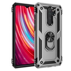 Захисний чохол Kvadrat Ring для Xiaomi Redmi Note 8 Pro Сріблястий