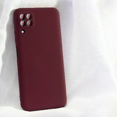 Защитный чехол Liquid Case Full Camera для Samsung A225F Galaxy A22 / M325F Galaxy M32 Малиновый