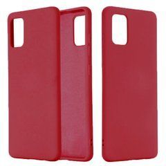 Защитный чехол Liquid Case Full Cover для Samsung Galaxy A72 5G Малиновый