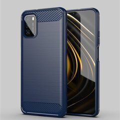 Защитный чехол Slim TPU для Xiaomi Poco M3 Синий