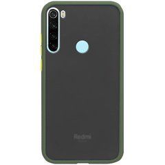 Защитный чехол Сolor Buttons для Xiaomi Redmi Note 8 / Note 8 2021 Зеленый