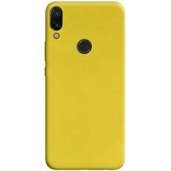 Защитный чехол TPU Softon для Huawei P Smart 2019 / Huawei Honor 10 Lite Желтый