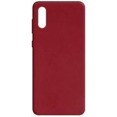 Защитный чехол TPU Softon для Samsung A022F Galaxy A02 Бордовый