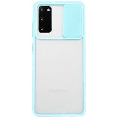 Захисний чохол Veiler Camera для Samsung G980F Galaxy S20 Бірюзовий