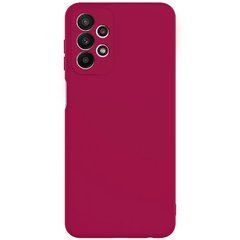 Захисний чохол Liquid Case Full Camera для Samsung Galaxy A23 4G Малиновий