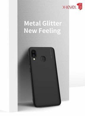 Защитный чехол X-level Knight для Samsung A205F Galaxy A20 / A305F Galaxy A30 2019 Черный
