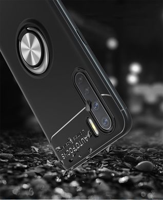 Защитный чехол Color Ring для Oppo A91 / Reno 3 Черный