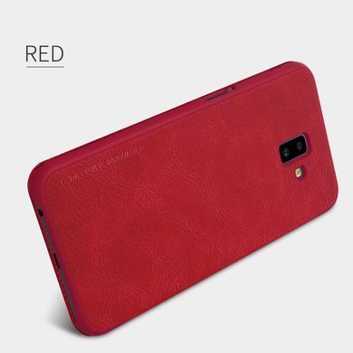 Чехол-книжка Nillkin Qin для Samsung J610 Galaxy J6 Plus 2018 Красный