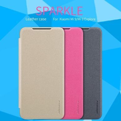 Чохол-книжка Nillkin Sparkle для Xiaomi Mi9 Чорний