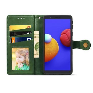 Чехол-книжка Polera Book для Samsung A013F Galaxy A01 Core / M013F Galaxy M01 Core Зеленый