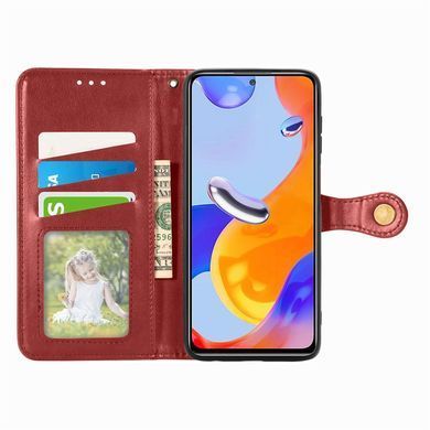 Чохол-книжка Polera Book для Xiaomi Redmi Note 11 / Note 11S Червоний