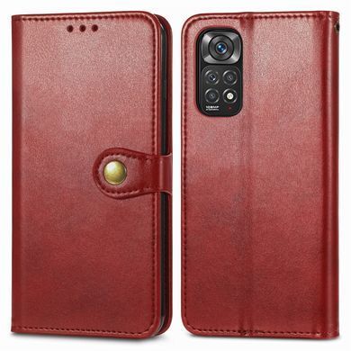 Чохол-книжка Polera Book для Xiaomi Redmi Note 11 / Note 11S Червоний