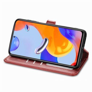 Чохол-книжка Polera Book для Xiaomi Redmi Note 11 / Note 11S Червоний