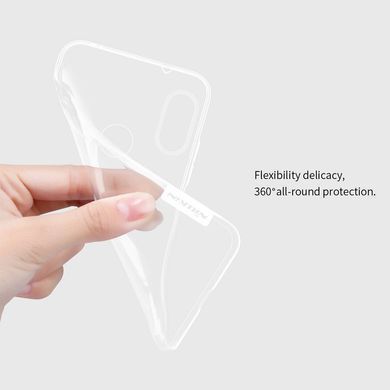 TPU чехол Nillkin Nature для Xiaomi Mi Max 3 Прозрачный
