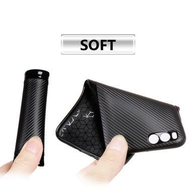 Захисний чохол Carbon TPU для Xiaomi Mi6 Чорний