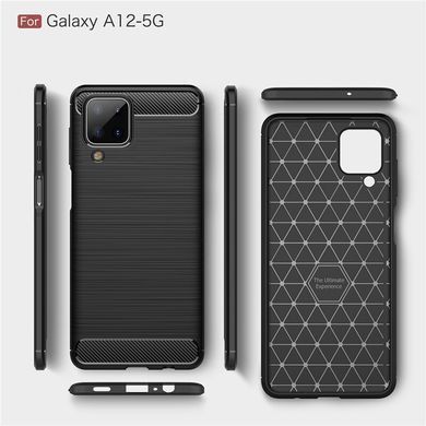 Захисний чохол iPaky Slim TPU для Samsung A125F Galaxy A12 / A127F Galaxy A12 Nacho / Galaxy A12s / Galaxy M12 Чорний